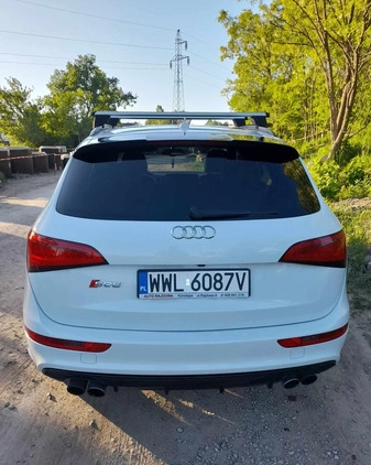 Audi SQ5 cena 98000 przebieg: 88500, rok produkcji 2016 z Marki małe 56